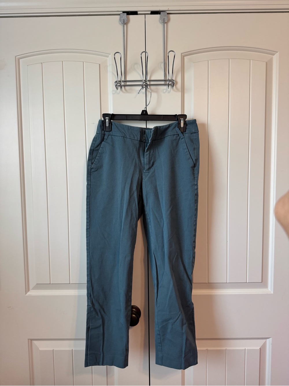 Target Women's Teal Ankle Pants - Straight Crop